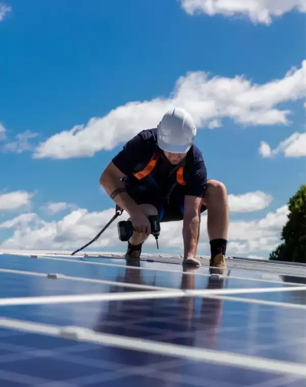 Installation et entretien de panneaux solaires